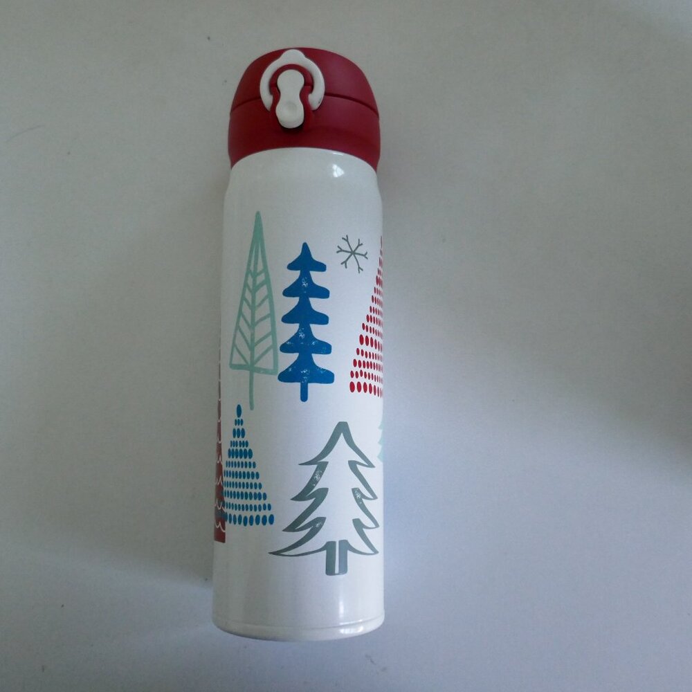 New collectible Starbucks insulated thermos, holiday edition, Asia